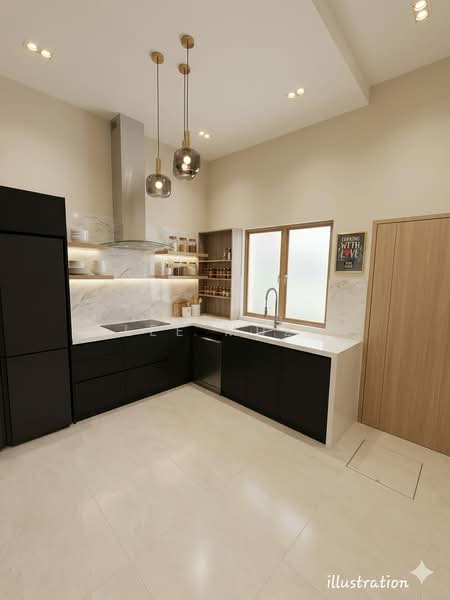 1-storey Terraced House for Sale in Tanjung Rambutan (Hulu Kinta) - Lee Muzi - Kitchen - PropertyGuru.com.my