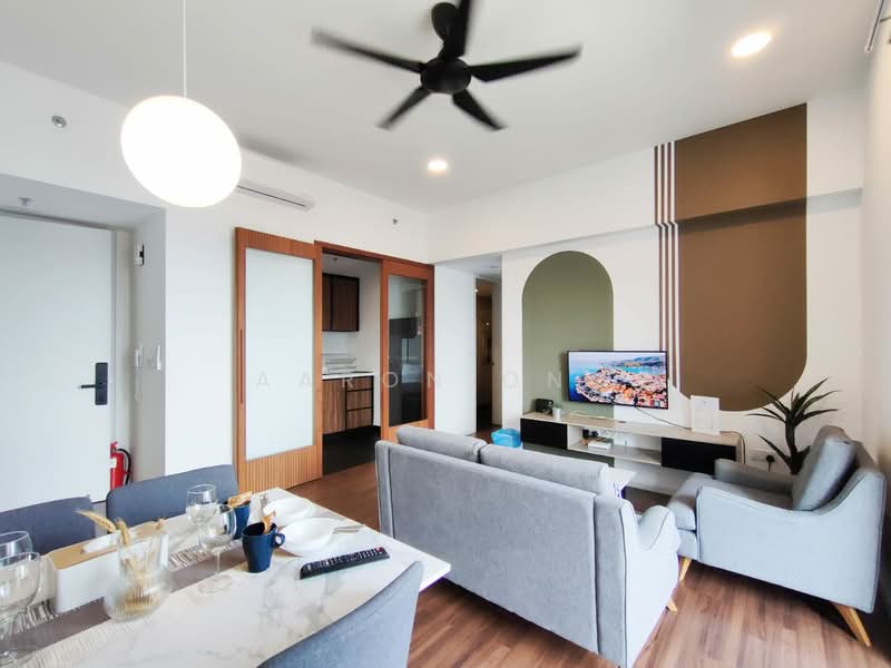 Servis Apartment untuk Disewa di UNA Serviced Apartment - Aaron Ong - Living Room - PropertyGuru.com.my