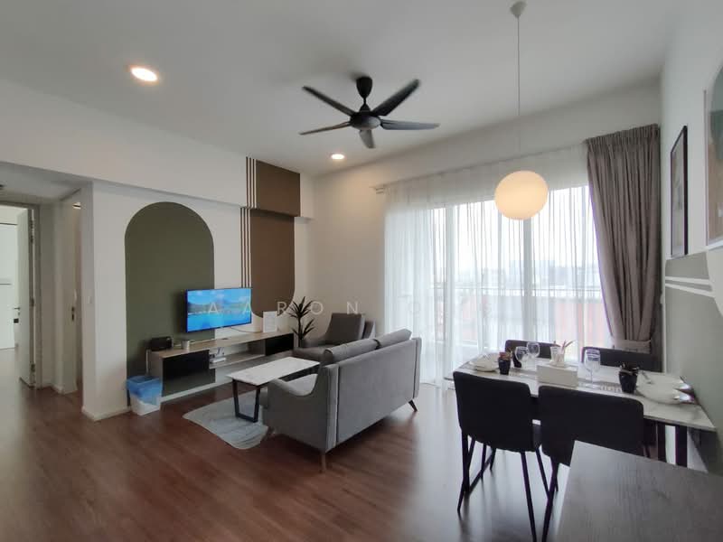 Servis Apartment untuk Disewa di UNA Serviced Apartment - Aaron Ong - Living Room - PropertyGuru.com.my