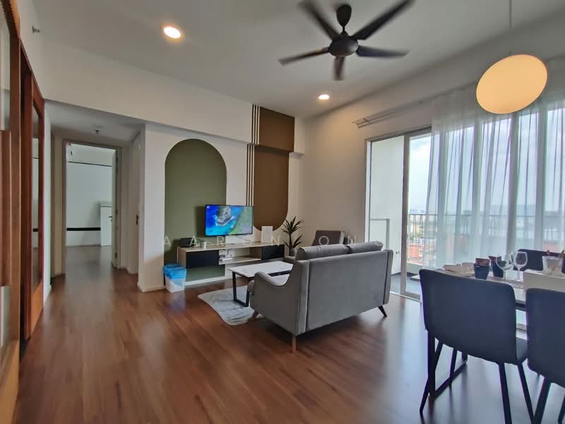Servis Apartment untuk Disewa di UNA Serviced Apartment - Aaron Ong - Living Room - PropertyGuru.com.my