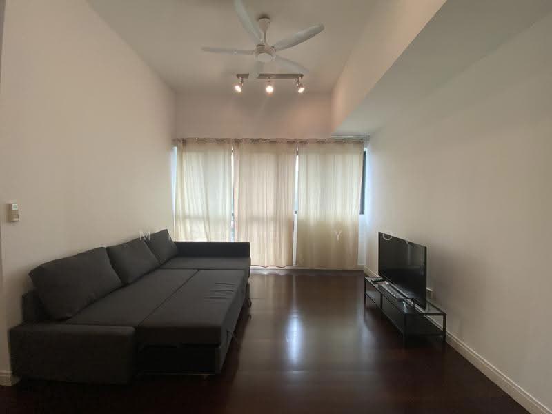 Kediaman Servis untuk Dijual di Setia SKY Residences - Michael Yeo - Living Room - PropertyGuru.com.my