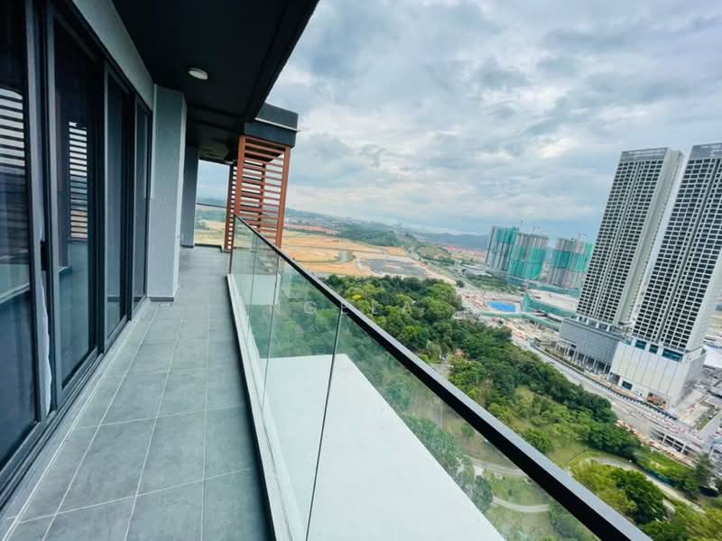 Service Residence for Sale at Skyluxe On The Park Bukit Jalil - Angela . - Balcony - PropertyGuru.com.my