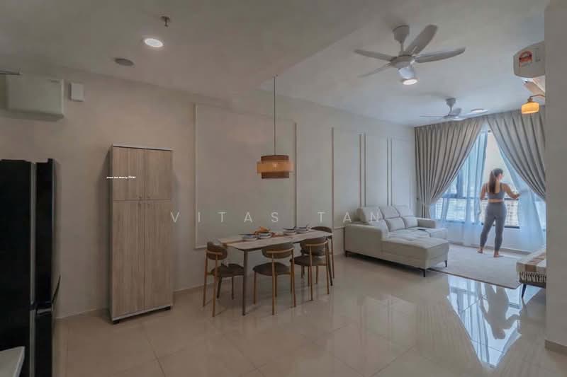 Service Residence for Rent at BeCentral @ i-City - Vitas Tan - Living Room - PropertyGuru.com.my