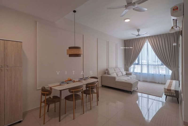 Service Residence for Rent at BeCentral @ i-City - Vitas Tan - Living Room - PropertyGuru.com.my