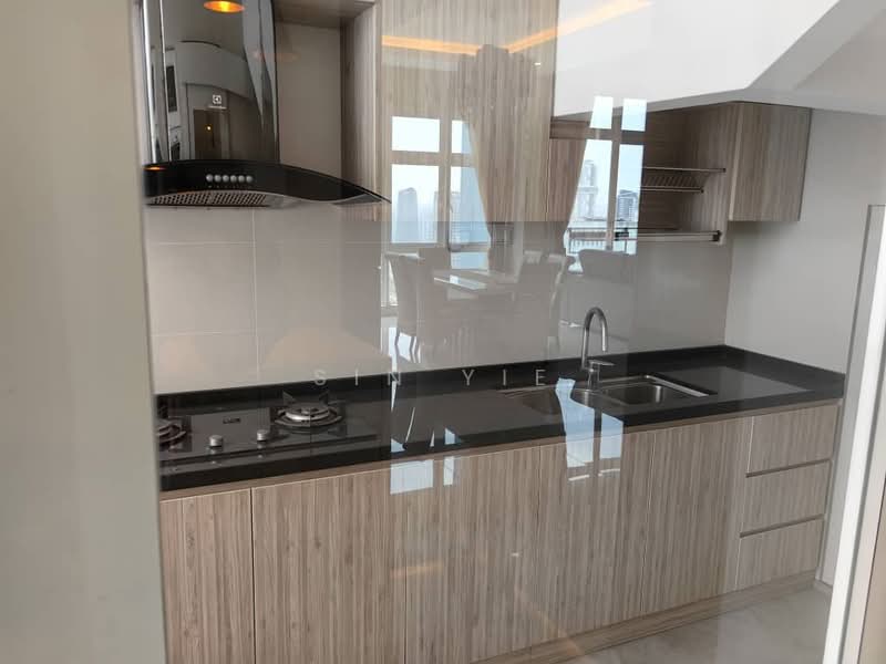 Servis Apartment untuk Dijual di Twin Galaxy (Dwi Galaksi) - Sin Yie - Kitchen - PropertyGuru.com.my