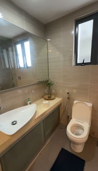 Service Residence for Rent at Eve Suite / NZX Square - Mia Ching - Bathroom - PropertyGuru.com.my