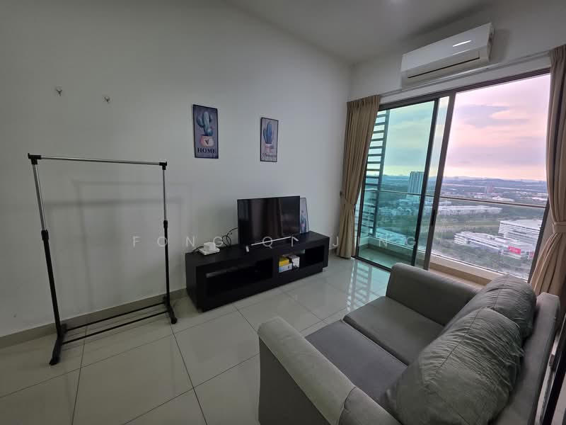 Service Residence for Rent at Cybersquare - Fong Qi Jing - Living Room - PropertyGuru.com.my