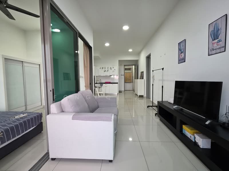 Service Residence for Rent at Cybersquare - Fong Qi Jing - Living Room - PropertyGuru.com.my