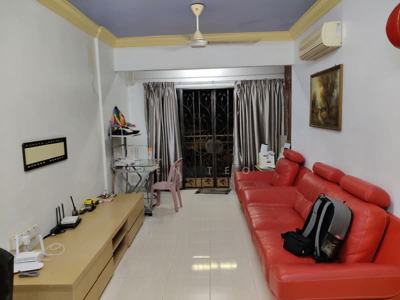 Apartment for Sale at Indah Kota Apartment - Pen Teo - Living Room - PropertyGuru.com.my