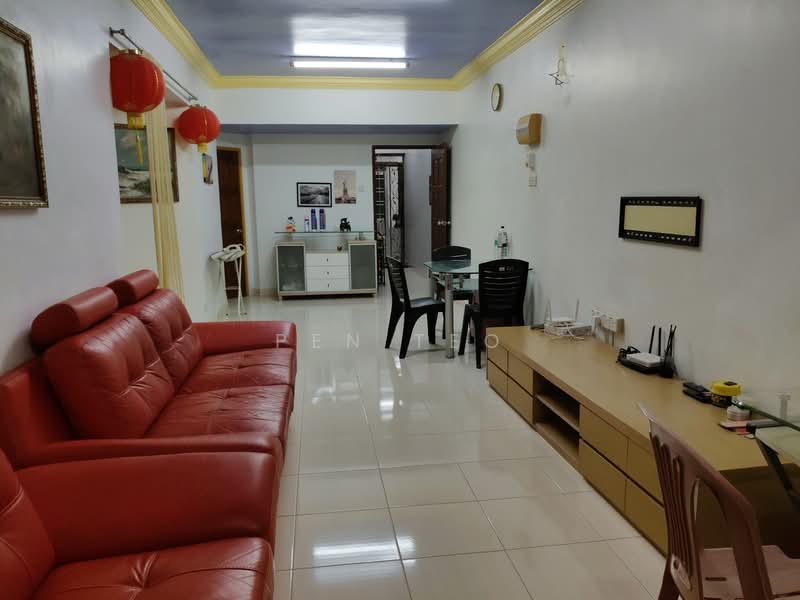 Apartment for Sale at Indah Kota Apartment - Pen Teo - Living Room - PropertyGuru.com.my