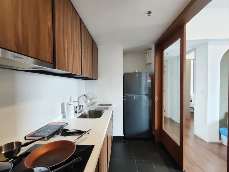 Service Residence for Rent at UNA Serviced Apartment - Esther Cheah - Kitchen - PropertyGuru.com.my