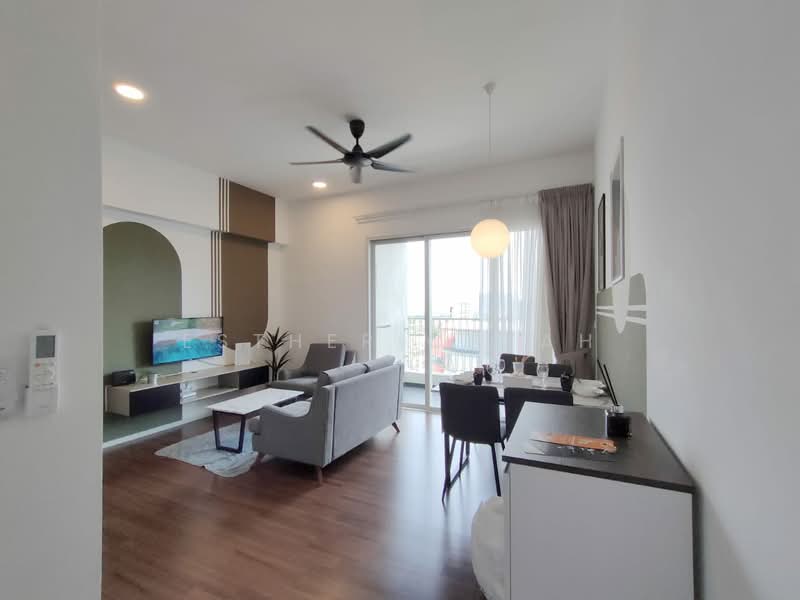 Service Residence for Rent at UNA Serviced Apartment - Esther Cheah - Living Room - PropertyGuru.com.my