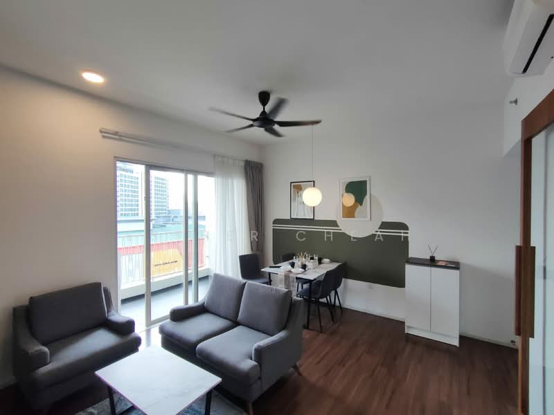 Service Residence for Rent at UNA Serviced Apartment - Esther Cheah - Living Room - PropertyGuru.com.my