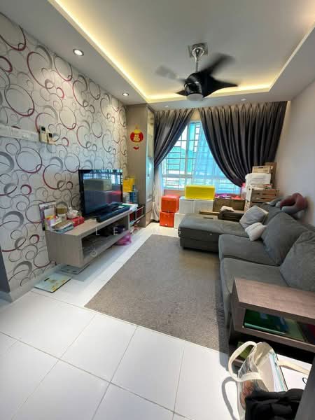 Apartment for Sale at Melody Homes - Leong . - Living Room - PropertyGuru.com.my