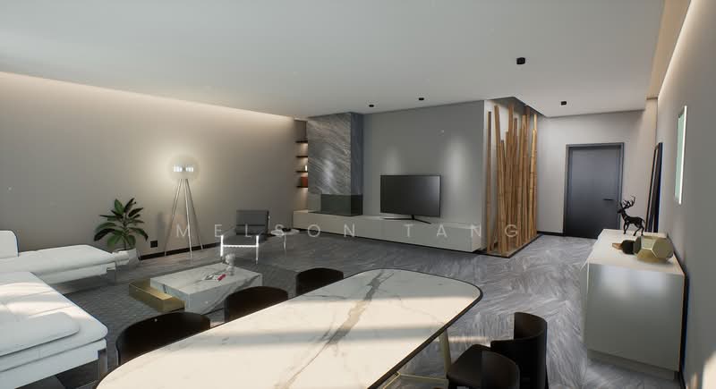 Servis Apartment untuk Dijual di Branniganz @ Bukit Bintang - Melson Tang - Living Room - PropertyGuru.com.my