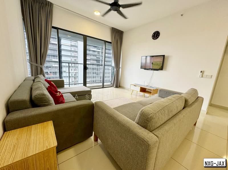 Service Residence for Rent at Setia City Residences - Cassey Lim - Living Room - PropertyGuru.com.my
