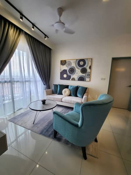 Service Residence for Sale at Pinnacle Sri Petaling - Chloe Wai - Living Room - PropertyGuru.com.my