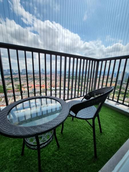 Service Residence for Sale at Pinnacle Sri Petaling - Chloe Wai - Balcony - PropertyGuru.com.my