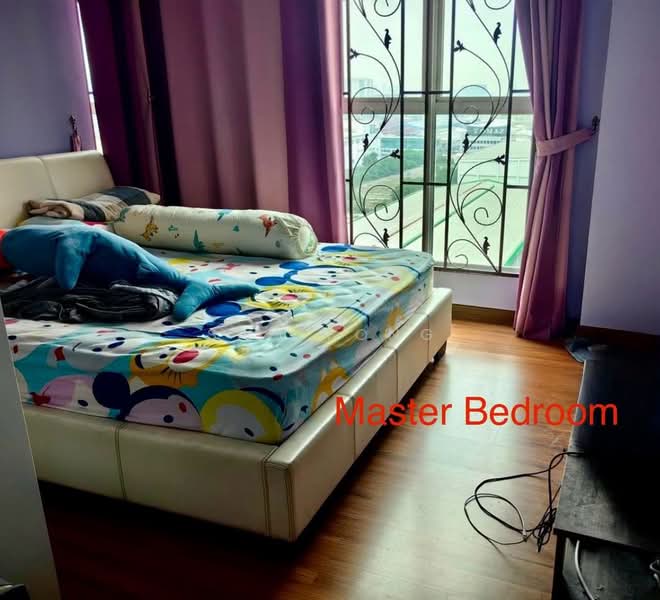 Servis Apartment untuk Disewa di Impian Meridian - Sam Fong - Master Bedroom - PropertyGuru.com.my