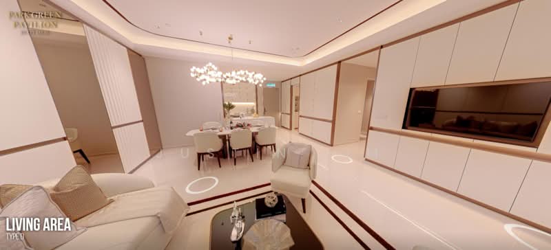 Servis Apartment untuk Dijual di Park Green Pavilion Bukit Jalil - Justin Lim - Living Room - PropertyGuru.com.my