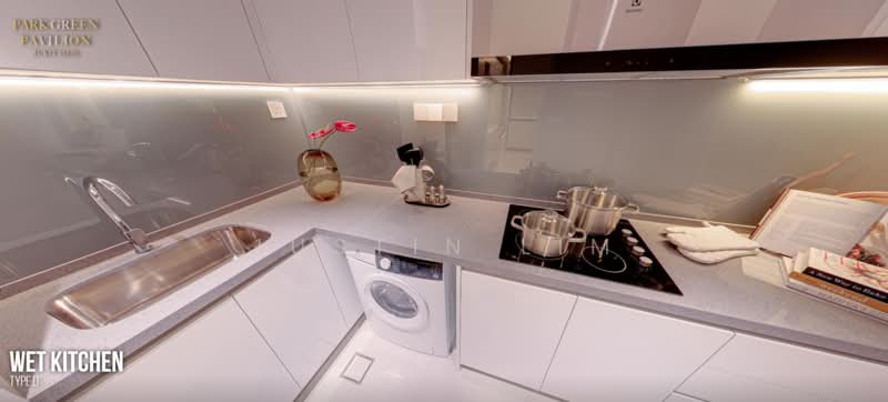 Servis Apartment untuk Dijual di Park Green Pavilion Bukit Jalil - Justin Lim - Kitchen - PropertyGuru.com.my