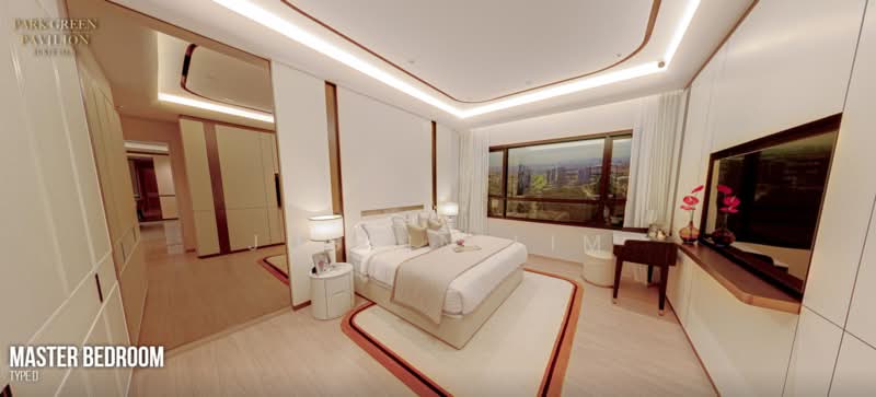 Servis Apartment untuk Dijual di Park Green Pavilion Bukit Jalil - Justin Lim - Master Bedroom - PropertyGuru.com.my