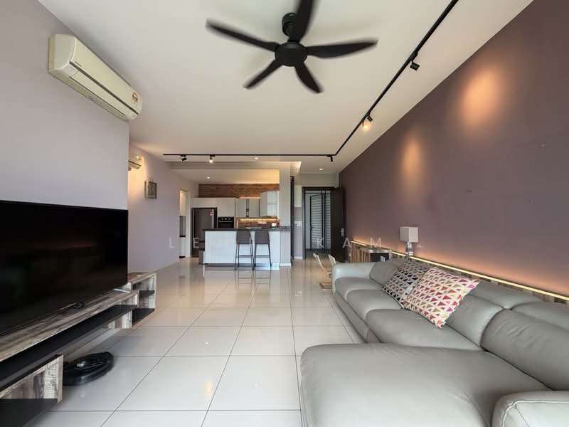 Condominium for Rent at The Address - Lewis Kam - Living Room - PropertyGuru.com.my