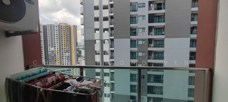 Service Residence for Sale at Amerin Residence - Chang Hoong Wen - Balcony - PropertyGuru.com.my