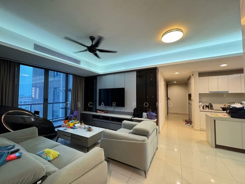 Kondominium untuk Dijual di Agile Mont Kiara - Oscar Pong - Living Room - PropertyGuru.com.my