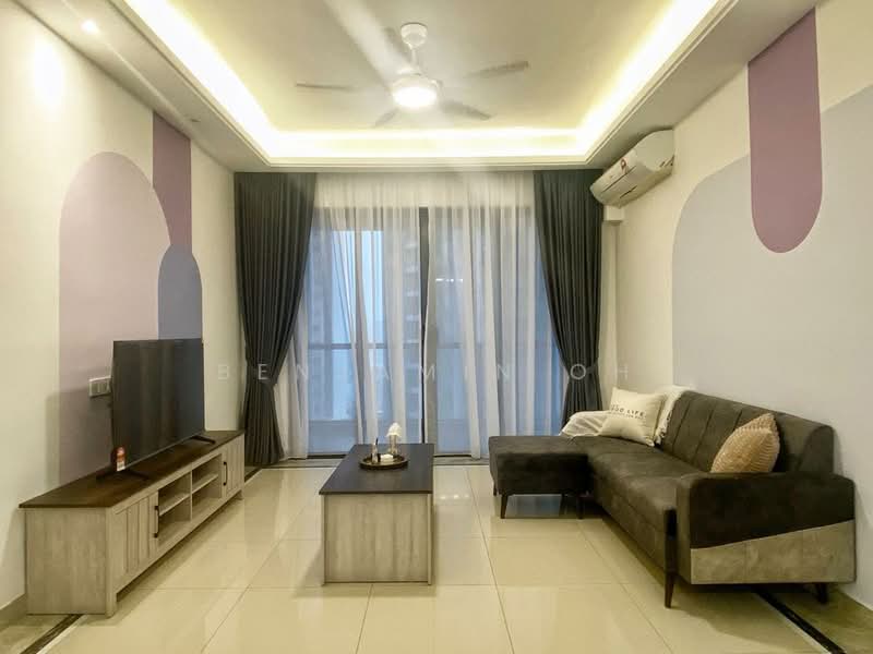 Servis Apartment untuk Disewa di R&F Princess Cove Phase 1 - Benjamin Oh - Living Room - PropertyGuru.com.my