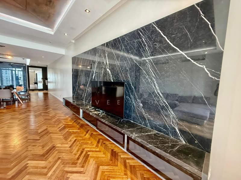 Kondominium untuk Disewa di Quayside Seafront Resort Condominiums - Quvee Ooi - Living Room - PropertyGuru.com.my