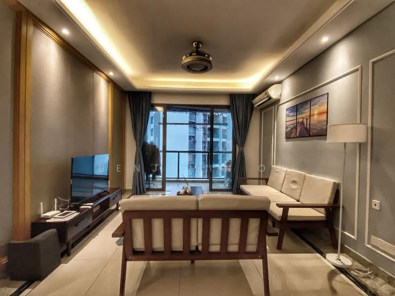 Servis Apartment untuk Disewa di R&F Princess Cove Phase 1 - Benjamin Oh - Living Room - PropertyGuru.com.my