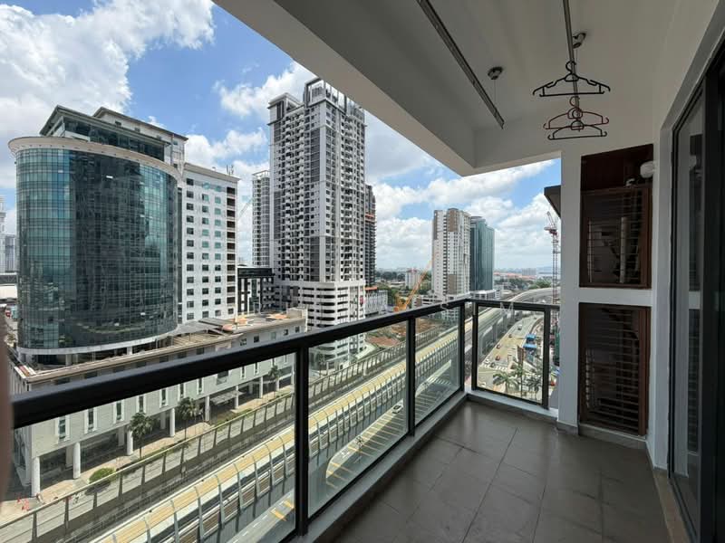 Service Residence for Sale at R&F Princess Cove Phase 1 - Larissa Sim - Balcony - PropertyGuru.com.my