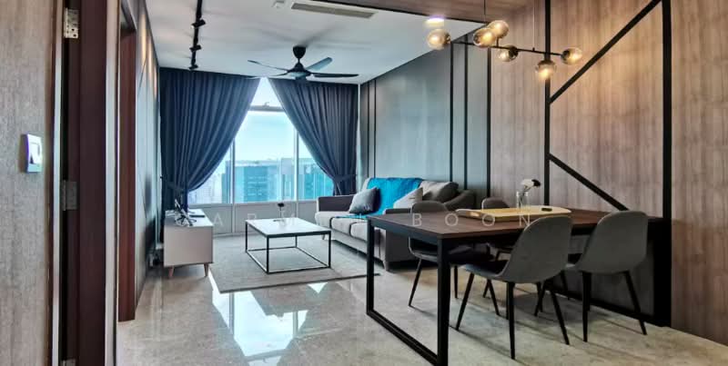Service Residence for Sale at Sky Suites @ KLCC - Carmen Boon - Living Room - PropertyGuru.com.my