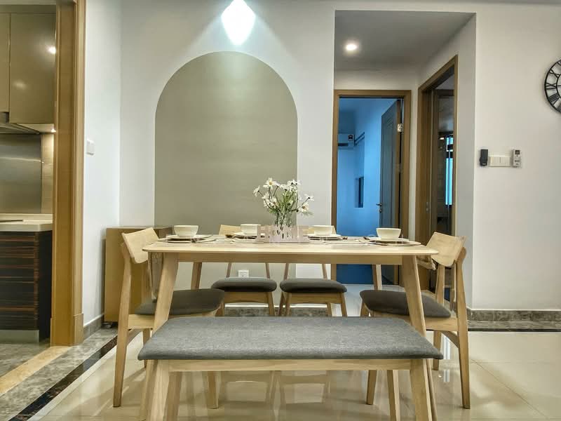 Kondominium untuk Disewa di R&F Princess Cove Phase 2-Seine Region - Benjamin Oh - Dining Room - PropertyGuru.com.my