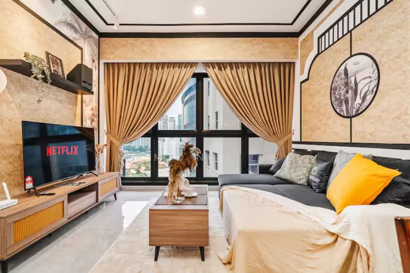 Service Residence for Rent at Agile Bukit Bintang - Desmond Low - Living Room - PropertyGuru.com.my