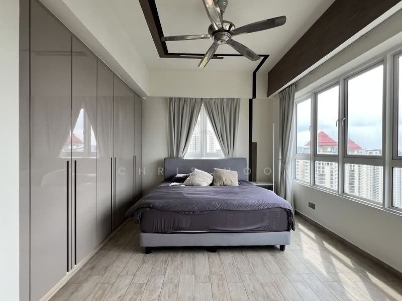 Kondominium untuk Disewa di Tiffani Kiara - Chris Hoo - Bedroom - PropertyGuru.com.my
