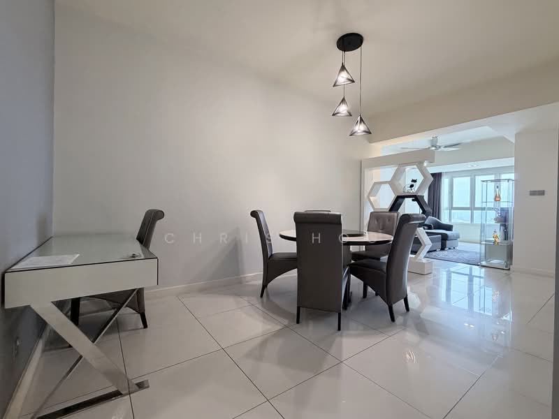 Kondominium untuk Disewa di Tiffani Kiara - Chris Hoo - Dining Room - PropertyGuru.com.my