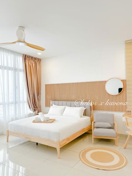 Servis Apartment untuk Disewa di Twin Tower Residence - Tom Chian - Bedroom - PropertyGuru.com.my
