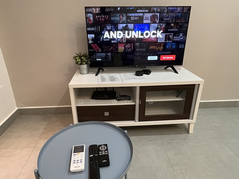 Service Residence for Rent at Kanvas SOHO - GG Wong - Living Room - PropertyGuru.com.my