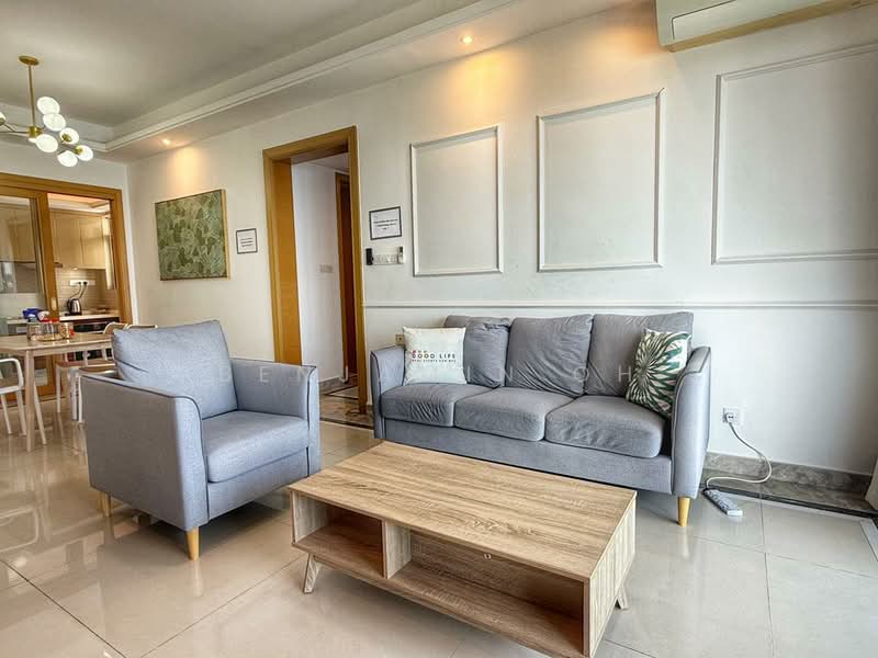 Servis Apartment untuk Disewa di R&F Princess Cove Phase 1 - Benjamin Oh - Living Room - PropertyGuru.com.my