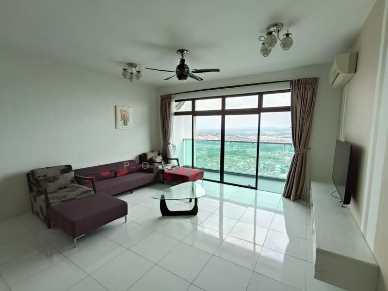 Service Residence for Rent at Sky Loft Premium Suites - Poey Loh - Living Room - PropertyGuru.com.my