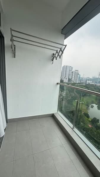 Servis Apartment untuk Disewa di Dorsett Waterfront Subang - Ken Chen - Balcony - PropertyGuru.com.my