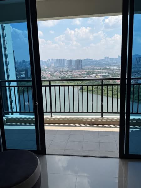 Service Residence for Rent at Baron Residence @ Lake City - Wai Lee Moo - Balcony - PropertyGuru.com.my