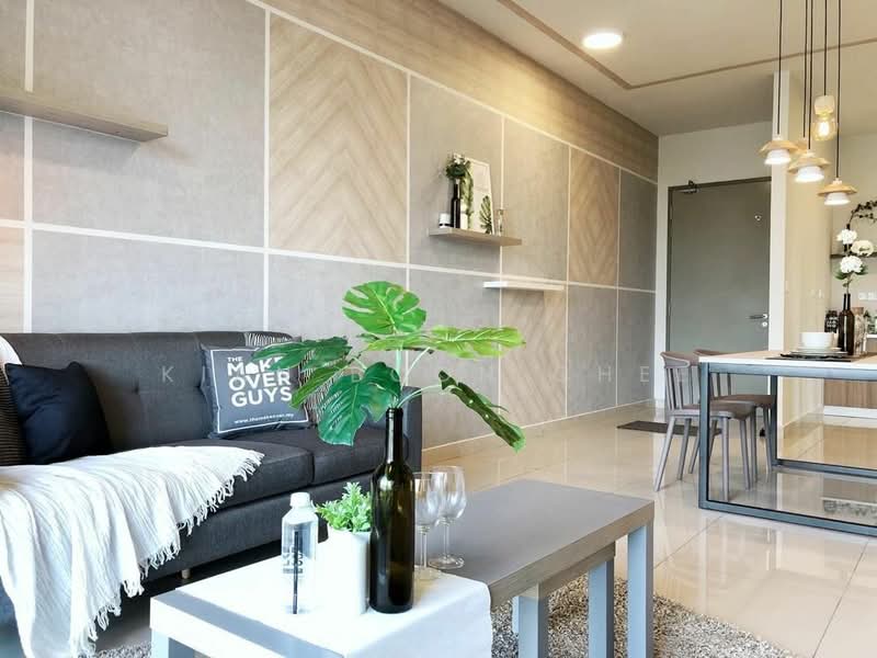 Servis Apartment untuk Disewa di LakePark Residence @ KL North - Kian Boon Chee - Living Room - PropertyGuru.com.my