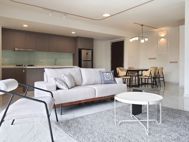 Condominium for Sale at South Brooks - Bing Cher - Living Room - PropertyGuru.com.my