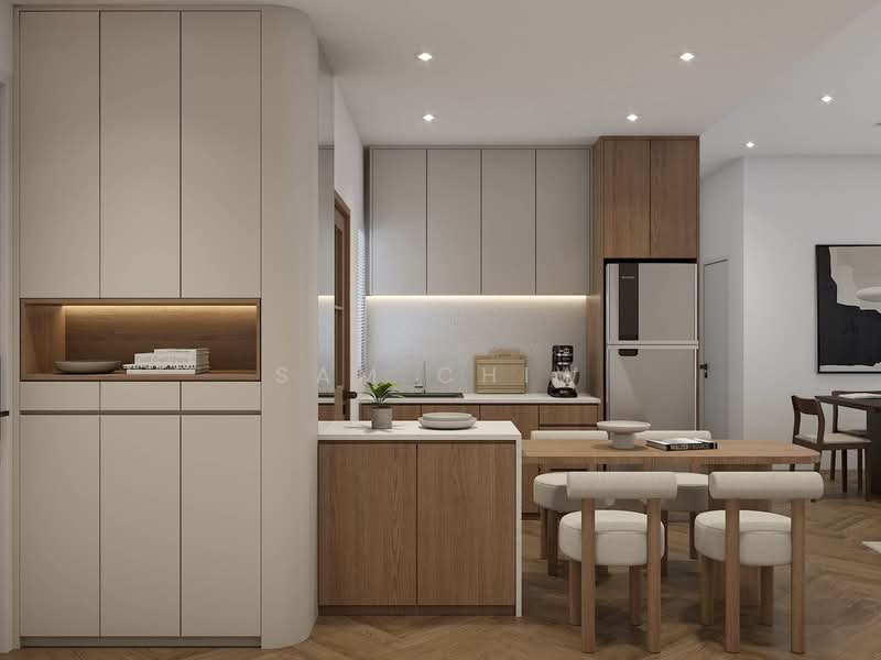 Servis Apartment untuk Dijual di Subang Jaya City Centre (SJCC) : SJCC East One - Sam Chiw - Dining Area - PropertyGuru.com.my