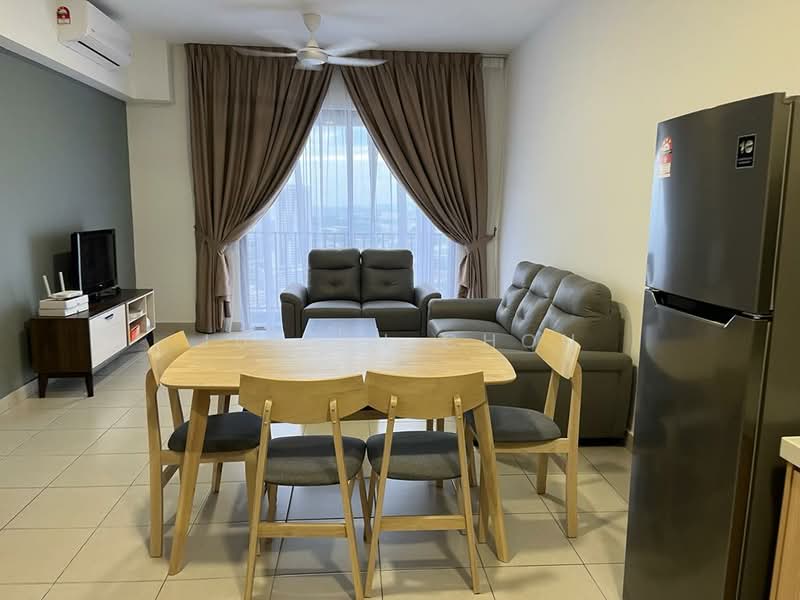 Service Residence for Rent at The Netizen - Justin Chon - Living Room - PropertyGuru.com.my