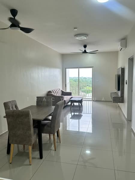 Servis Apartment untuk Disewa di The Tresor @ Gravit8 - Tracy Chua - Living Room - PropertyGuru.com.my