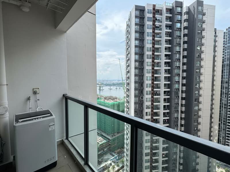 Service Residence for Sale at R&F Princess Cove Phase 1 - Ben Foo - Balcony - PropertyGuru.com.my